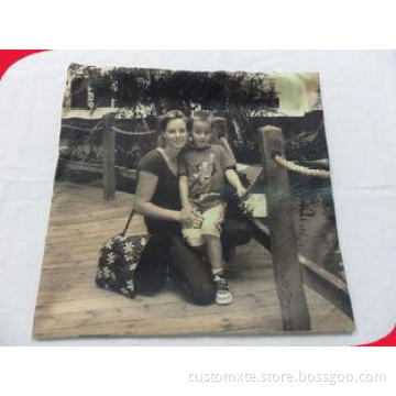 16*16 cm Picture Brushed Polyester Personalized Pillow Case